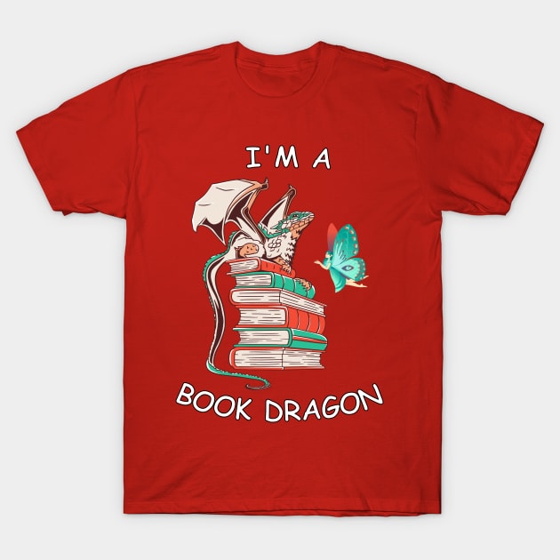 Dragon Fairy Book T-Shirt by Jochen Lützelberger